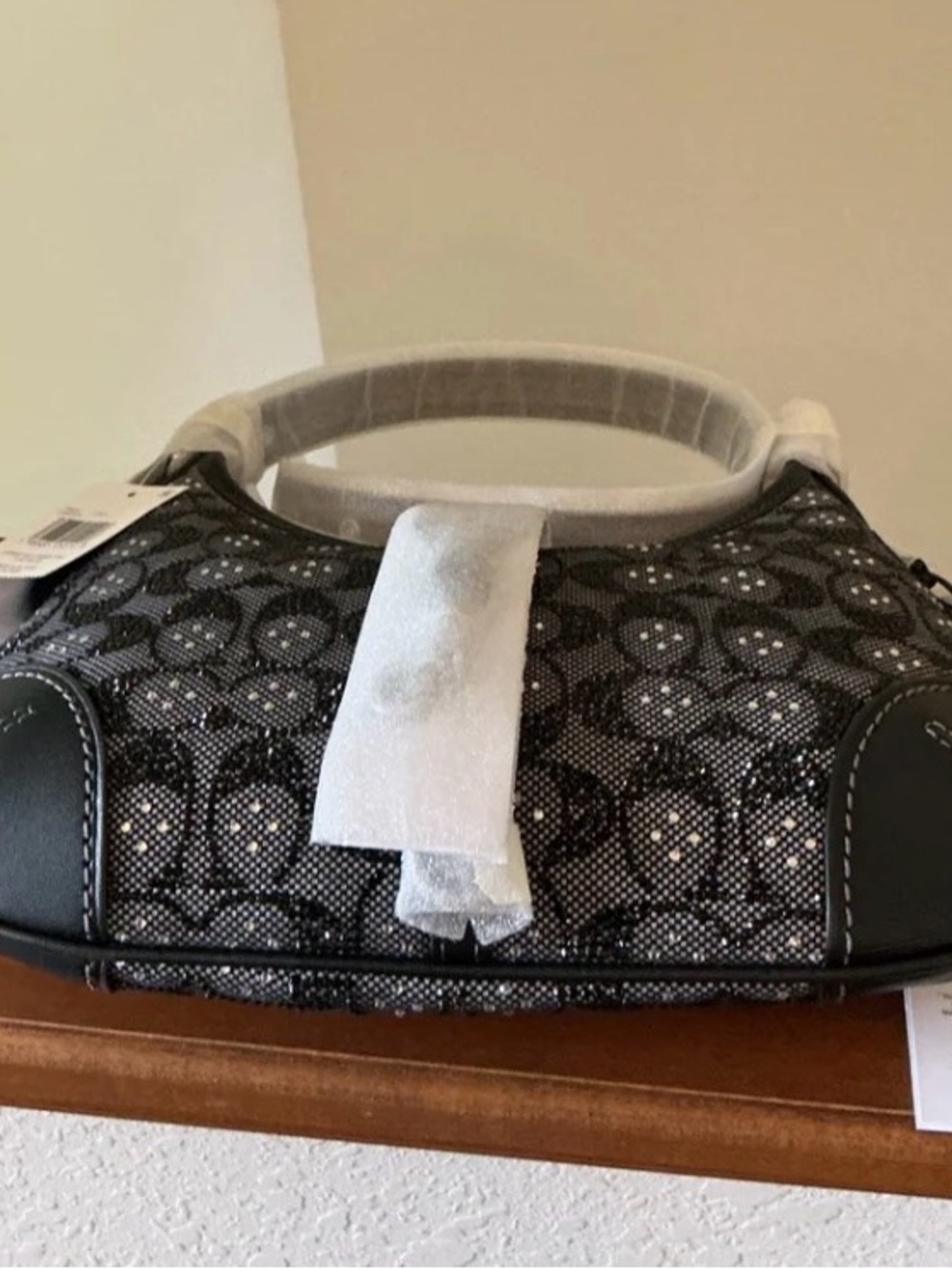 Coach Crystal Jacquard Hampton Hobo Bag - Picture 10 of 10
